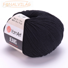  Yarnart JEANS - Fekete - 053 rövidáru