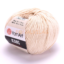  Yarnart JEANS - Világos bézs - 005 rövidáru