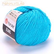 Yarnart JEANS - Világos türkiz - 033 rövidáru