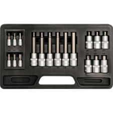 Yato bits készlet 18 darab, imbusz 3-12 mm (5906083977527) szerszám kiegészítő