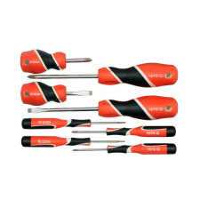 Yato csavarhúzó készlet, 2-6 mm, + PH0-PH2, 8 db (YT-25980) csavarhúzó