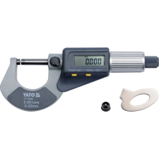 Yato Digitális mikrométer 0-25 mm +/-0,01 mm (YT-72305) mérőszerszám