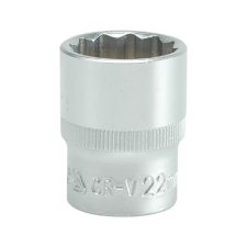 Yato Dugókulcs 22 mm 1/2" 12 szögletű (YT-1284) dugókulcs
