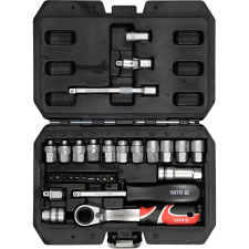 Yato Dugókulcs készlet 1/4" 29 db-os készlet - Yato autóalkatrész