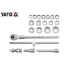 Yato Dugókulcs Készlet 3/4" / 19-50mm / 21db-os / YT-1335
