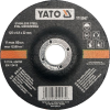 Yato fém csiszoló korong 125 x 22 x 6,8 mm konvex INOX (5906083959479)