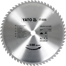 Yato Fűrésztárcsa fához 400/30/60 (YT-6086) fűrészlap