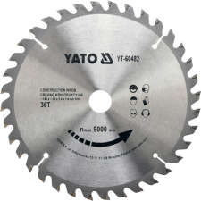 Yato Fűrésztárcsa folytonos 180/36T/20mm (YT-60482) barkácsgép tartozék