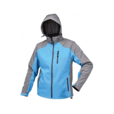 Yato kék XL-es Softshell kabát kapucnival