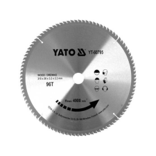 Yato Körfűrésztárcsa (fa) 315x30x2,2mm T96 (YAT-60795) barkácsolás, csiszolás, rögzítés