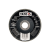 Yato Lamellás csiszolókorong döntött 125 x 22,2 mm P80