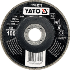 Yato lamellás korong fémhez 125x22,4mm P80 csiszolókorong és vágókorong