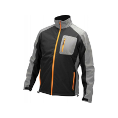 Yato Munkavédelmi softshell kabát fekete-szürke 2XL-es méret 3 zsebes