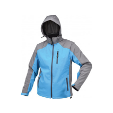 Yato Munkavédelmi softshell kabát kapucnival kék-szürke M-es méret YATO