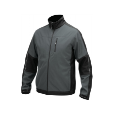 Yato Munkavédelmi softshell kabát szürke-fekete S-es méret 3 zsebes munkaruha