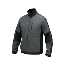 Yato Munkavédelmi softshell kabát szürke-fekete XXL-es méret 3 zsebes