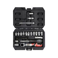 YATO Nyitott dugókulcs készlet 29 részes 1/4" Spline dugókulcs