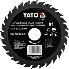 Yato Ráspolyos vágótárcsa 125mm (YT-59172) barkácsgép tartozék