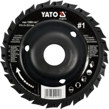 Yato Ráspolyos vágótárcsa fogazott #1 115mm (YT-59173) barkácsgép tartozék