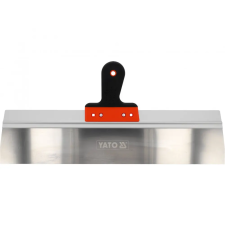  YATO SPATULYA FALI 550 MM INOX LÁGY FOGANTYÚS (YT-52314) kőműves és burkoló szerszám