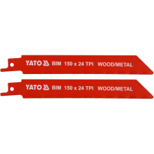 YATO Szablyafűrészlap 150 mm/24TPI bimetál (2 db/cs) (YT-33932) fűrészlap