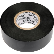 Yato Szigetelőszalag, 12×0,13 mm×10 m, fekete ragasztószalag és takarófólia