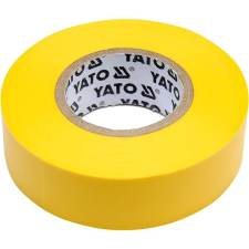 Yato Szigetelőszalag, 19×0,13 mm×20 m, sárga ragasztószalag és takarófólia