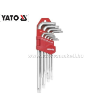 Yato Torx-Furatos Torxkulcs Készlet 9db-os T10-T50 / YT-0511 torxkulcs