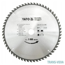 Yato Yato YT-6077 fűrésztárcsa fához 300/30/60 csiszolókorong és vágókorong