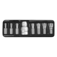 Yato YT-0418 Ribe Bitkészlet - 8 db-os, 1/2" (YT-0418) szerszám kiegészítő