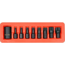 Yato YT-10663 Gépi Spline Bit Készlet 9 Részes (YT-10663) szerszám kiegészítő