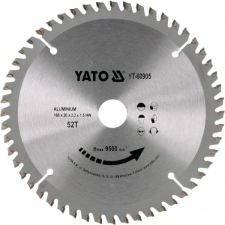 Yato YT-60905 Körfűrésztárcsa (alu) 160x20x2,2mm T52 (YAT-60905) barkácsolás, csiszolás, rögzítés
