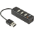 YENKEE 4xUSB2 HUB fekete (YHB 4001BK) (YHB 4001BK) - USB Elosztó