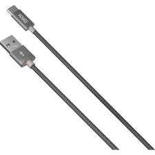 YENKEE USB A 2.0 / USB C szinkronizáló és töltőkábel 1m szürke  (YCU 301 GY) (YCU 301 GY) kábel és adapter