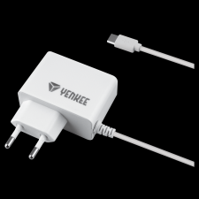 YENKEE YAC 2027WH Hálózati USB-C töltő - Fehér (5V / 2A) mobiltelefon kellék