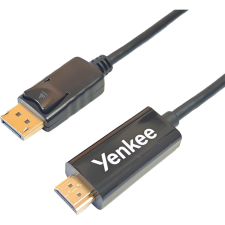 YENKEE YCH 415 HDMI apa - DisplayPort apa Kábel 2m - Fekete (YCH 415) kábel és adapter