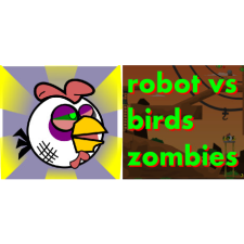 YFYX GAMES Robot vs Birds Zombies (PC - Steam elektronikus játék licensz) videójáték