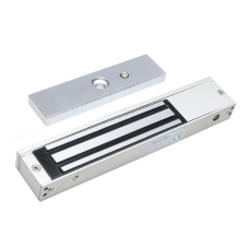 YLI SM-150LEDA Felületre szerelhető síktapadó mágnes, 150 kg tartóerő, LED visszajelzés zár és alkatrészei
