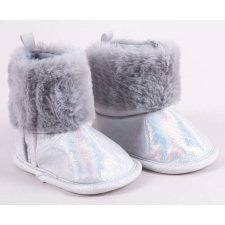 Yo! Babakocsi cipő 6-12 hó - ezüst gyerek cipő