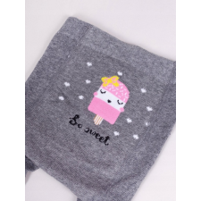 Yo Club! Pamut Harisnyanadrág csúszásgátló talppal - Szürke Jégkrémes 92/98 gyerek harisnya