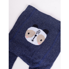 Yo Club! Pamut Harisnyanadrág - Kék Pandás 56-62