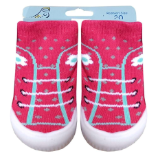  YO! Lány zoknicipő 21-es rózsaszín fűzős