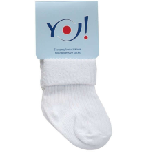 Yo! Yo! Baby pamut zokni - fehér 6-9 hó gyerek zokni