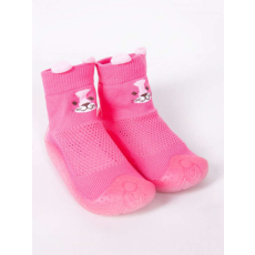  YO! zoknicipő 24-es - pink cica