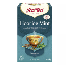 Yogi BIO Édesgyökér tea mentával 17x1,8g Yogi Licorice Mint vitamin és táplálékkiegészítő
