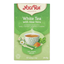 YOGI BIO FEHÉR TEA ALOE VERÁVAL tea