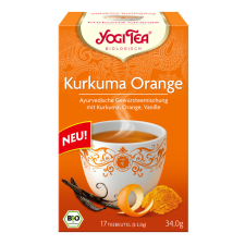 Yogi BIO Kurkuma narancs tea 17x2,0g Yogi Kurkuma Orange tea