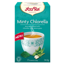 Yogi BIO Mentás tea chlorella algával 17x2g Yogi Minty Chlorella reform élelmiszer