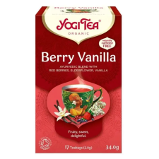Yogi bio tea bogyós gyümölcsös vaníliával 34g tea