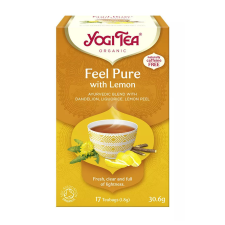Yogi BIO Tisztító méregtelenítő tea citrommal gyermekláncfűvel Yogi Feel Pure tea